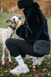 Black Denim Dog Lead