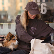 Brown Long Sleeve - Dogs & Wine Make Everything Fine