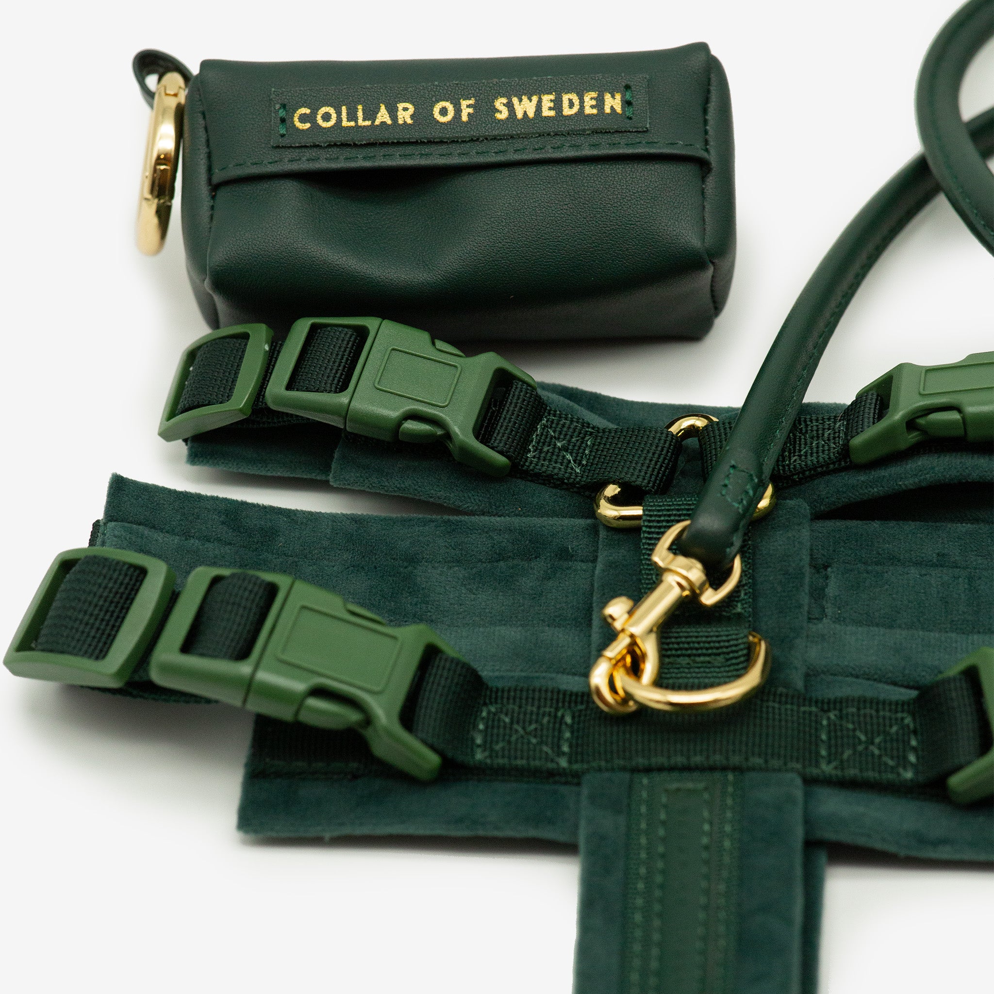 Dark Green Y-Harness XS