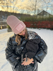 Pink Wool Beanie - Dogs Before Dudes